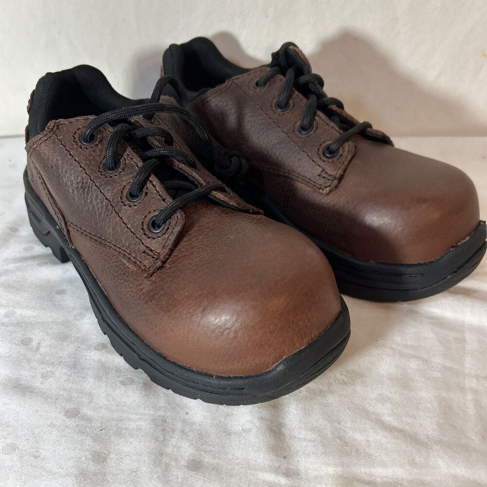Hytest Women's FootRests Xt Nano Toe Shoe Size: 4 Medium Width, Brown